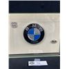 Image 2 : Vintage BMW Motorcycle Badge & Pins in Shadow Display Box