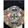 Image 2 : Antique Nippon Bowl By Morimura. Beautifully Handpainted Iris and Grapes Design