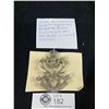 Image 1 : Double British/Canadian Seaforth Highlanders Glengary Post WWII Cap Badge