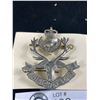 Image 2 : Double British/Canadian Seaforth Highlanders Glengary Post WWII Cap Badge