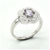 Image 3 : $180 Silver Amethyst(1.4ct) Ring