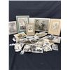 Image 1 : Large Ephemera Lot of Photos, Postcards Etc