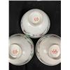 Image 2 : Vintage Oriental Porcelain Vase & 3 Bowls