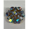Image 2 : Quality 1950's Rhinestone Brooch Needs Pin