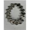 Image 2 : Art Deco Chrome Metal Bracelet