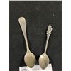 Image 2 : 2 Vintage Sterling Souvenir Spoons