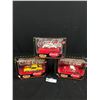 Image 1 : Lot of 3 Coca Cola Matchbox Die Cast Collectible Cars,