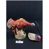 Image 2 : Austin Nichols Wild Turkey #3 Ceramic Decanter No Chips or Cracks
