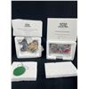 Image 2 : Lot of 4 Department 56 Christmas Village Pieces Christmas in The City Acdessory Pieces