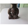 Image 2 : Carved Wooden Tiki Figure 6"W x 16"H