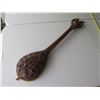 Image 3 : Vintage Carved Wooden Mandolin-Type Instrument w/ Dragon Head 36" L
