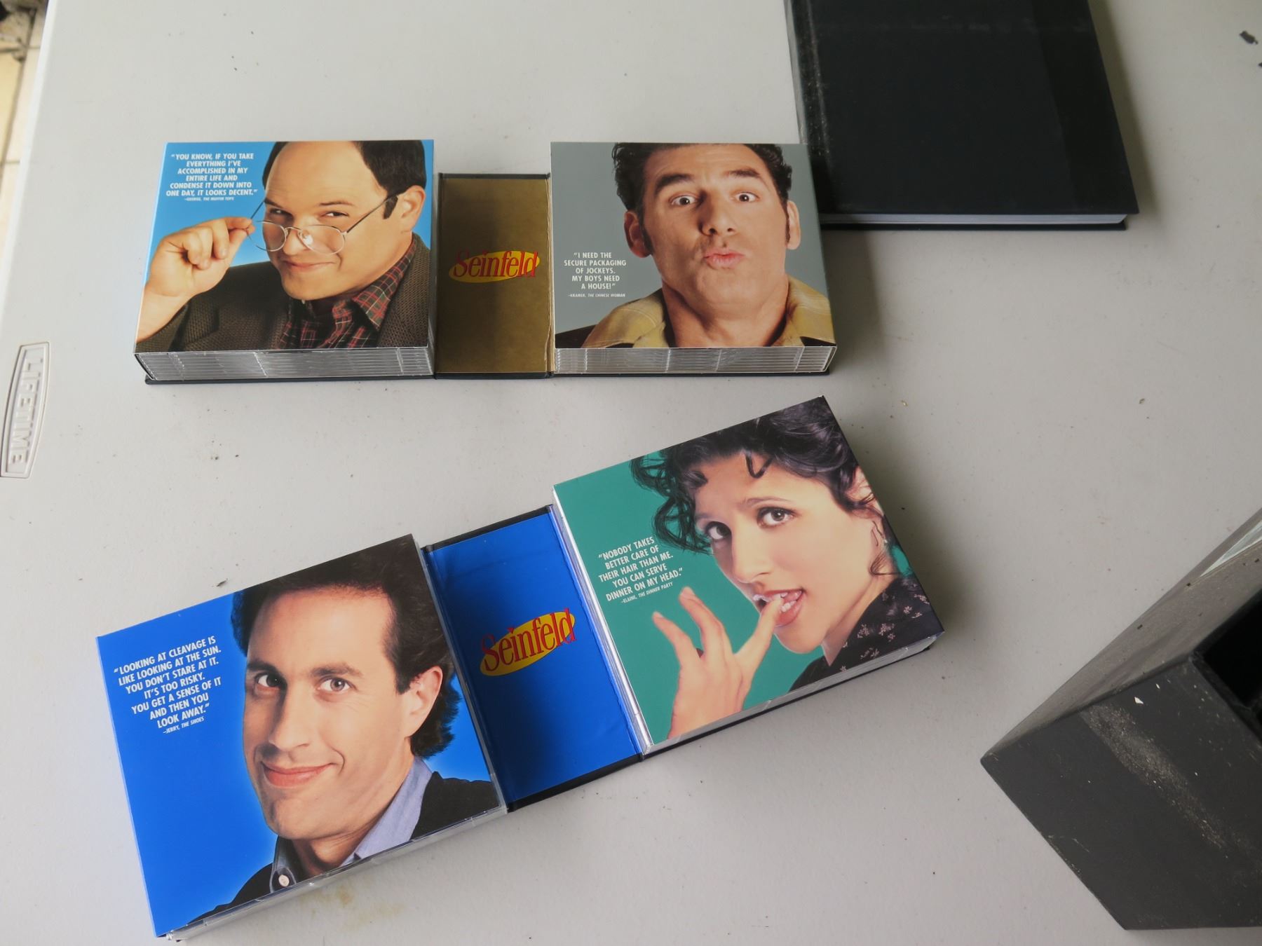 Qty 3 Seinfeld Sets Seasons 15, 69, Complete Series & Coffee Table
