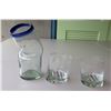 Image 1 : Qty 3 Bent Glassware