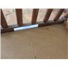 Image 7 : Carved Wooden Rocking Crib Cradle 38"x22"x27"H