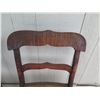 Image 2 : Qty 2 Wooden Chairs w/ Caned Seats (Some damage)