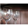 Image 2 : Qty 6 Stemmed Wine Glasses w/ Maker's Mark