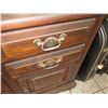 Image 8 : Solid Wood 1960's Hutch w/ Cabinets & Drawers 74" x 21" x 83"H (Contents Not Included)