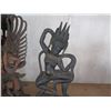 Image 2 : Qty 2 Balinese Gruda Hindu Dancer Figures, Approx. 12"H