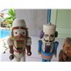 Image 2 : Qty 4 Wooden Nutcrackers Figures 12"-14"H