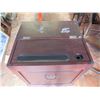 Image 2 : Wooden Traveling Desk w/ Fold-Out Top & 6 Drawers  25" x 11" x 32" H