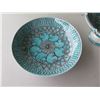 Image 2 : Qty 2 Bowls: Cecconi Orvieto 12"D x 3"H &  Footed 10" D x 6"H w/ Scalloped Edges