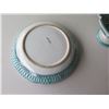 Image 8 : Qty 2 Bowls: Cecconi Orvieto 12"D x 3"H &  Footed 10" D x 6"H w/ Scalloped Edges