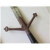 Image 8 : Long Sword w/ Design Crossguard Handle & Sheath 55"L