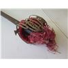 Image 2 : Sword w/ Red & Metal Design Hilt Handle 39"L