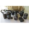 Image 1 : Qty 2 Nikon Cameras w/ 2 Extra Lenses