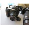 Image 2 : Qty 2 Nikon Cameras w/ 2 Extra Lenses