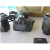 Image 9 : Qty 2 Nikon Cameras w/ 2 Extra Lenses