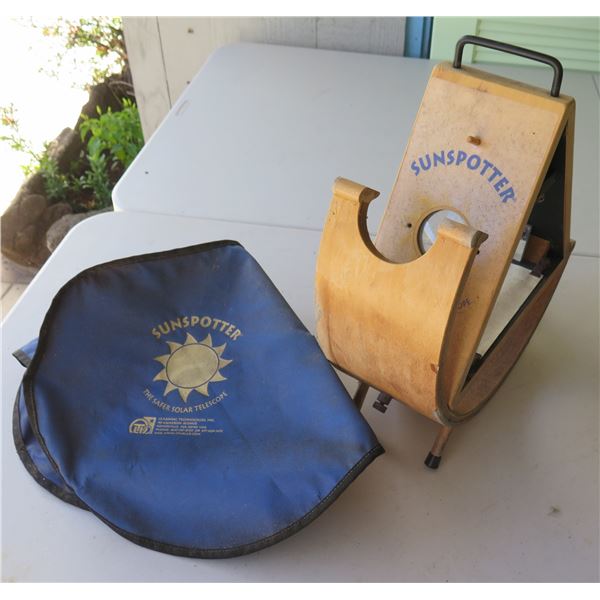 Sunspotter Wooden Folded Keplerian Solar Telescope