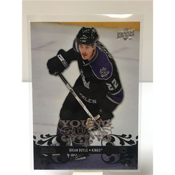 BRIAN BOYLE U.D. YOUNG GUNS ROOKIE CARD