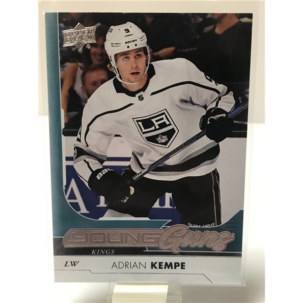 ADRIAN KEMPE U.D. YOUNG GUNS ROOKIE CARD