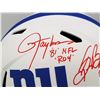 Image 2 : LAWRENCE TAYLOR AND SEQUAN BARKLEY DUAL SIGNED NY GIANTS FULL SIZE HELMET (BECKETT COA)