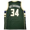 Image 1 : GIANNIS ANTETOKOUNMPO BASKETBALL JERSEY (BECKETT COA)