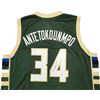 Image 2 : GIANNIS ANTETOKOUNMPO BASKETBALL JERSEY (BECKETT COA)