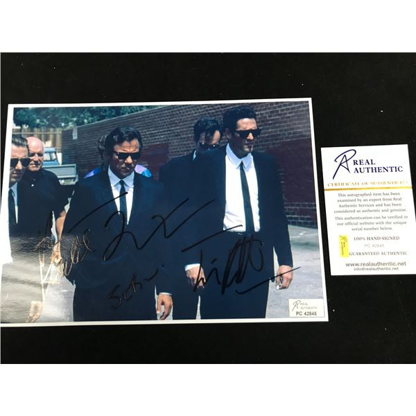 RESEVOIR DOGS CAST SIGNED 8 X 10 (RA COA)