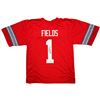 Image 2 : JUSTIN FIELDS SIGNED OHIO STATE FOOTBALL JERSEY (JSA COA)