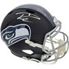 Image 1 : RUSSELL WILSON SIGNED SEATTLE SEAHAWKS FULL SIZE HELMET (WILSON COA)