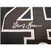 Image 2 : GEORGE GERVIN SIGNED ICEMAN BASKETBALL JERSEY (JSA COA)