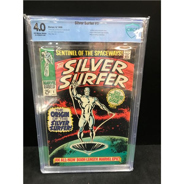 SILVER SURFER #1  CBCS GRADED 4.0 (MARVEL COMICS)