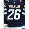 Image 1 : BLAKE WHEELER SIGNED WINNIPEG JETS ADIDAS PRO JERSEY ( AJ SPORTS COA)