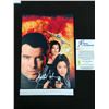 Image 1 : PIERCE BROSNAN AND MICHELLE YEOH SIGNED JAMES BOND 8 X 10 (RA COA)
