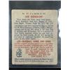 Image 2 : 1949 BOWMAN BASEBALL NO.101 SID GORDON