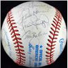 Image 2 : 1989 Yankees Team (29) Signed OML Baseball Henderson Mattingly +27 JSA COA