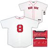 Image 1 : CARL YASTRZEMSKI SIGNED BOSTON RED SOX NIKE JERSEY (BECKETT COA)