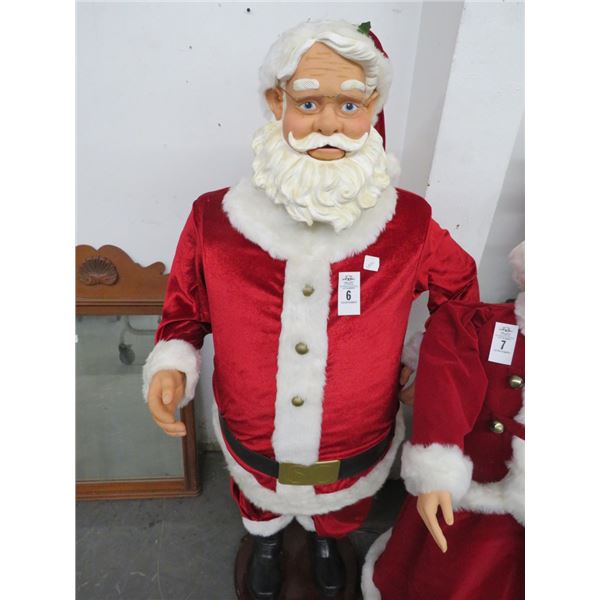 Talking & Animated Full Size Santa Clause (Shrinks For Easy Storage)