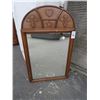 Image 1 : 2-Carved Wood Framed Mirror - 2 X $ - No Shipping