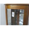 Image 2 : Oak Corner Curio Cabinet